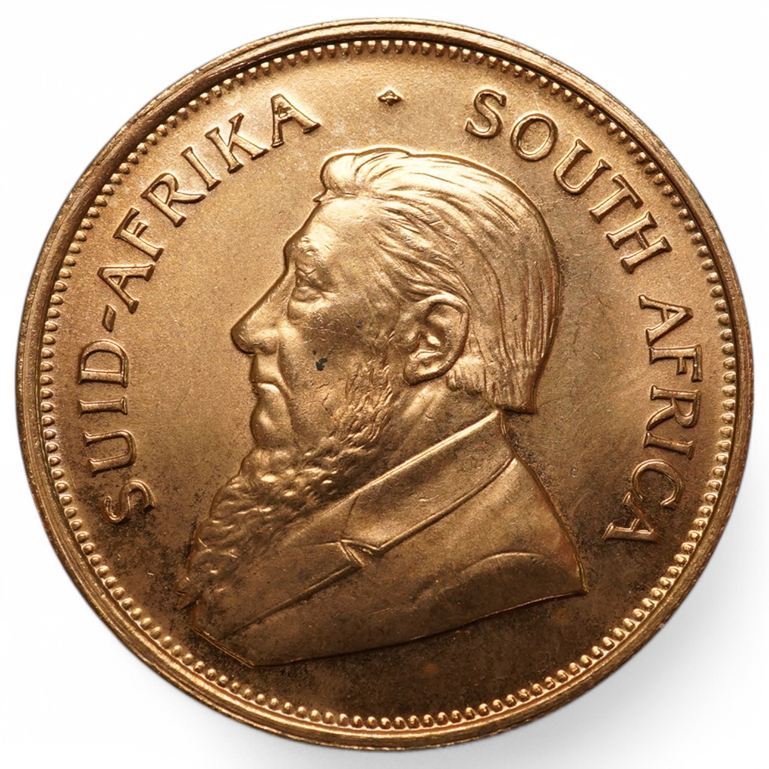 South Africa gold coins, 1oz. gold Krugerrand, 1974, UNC